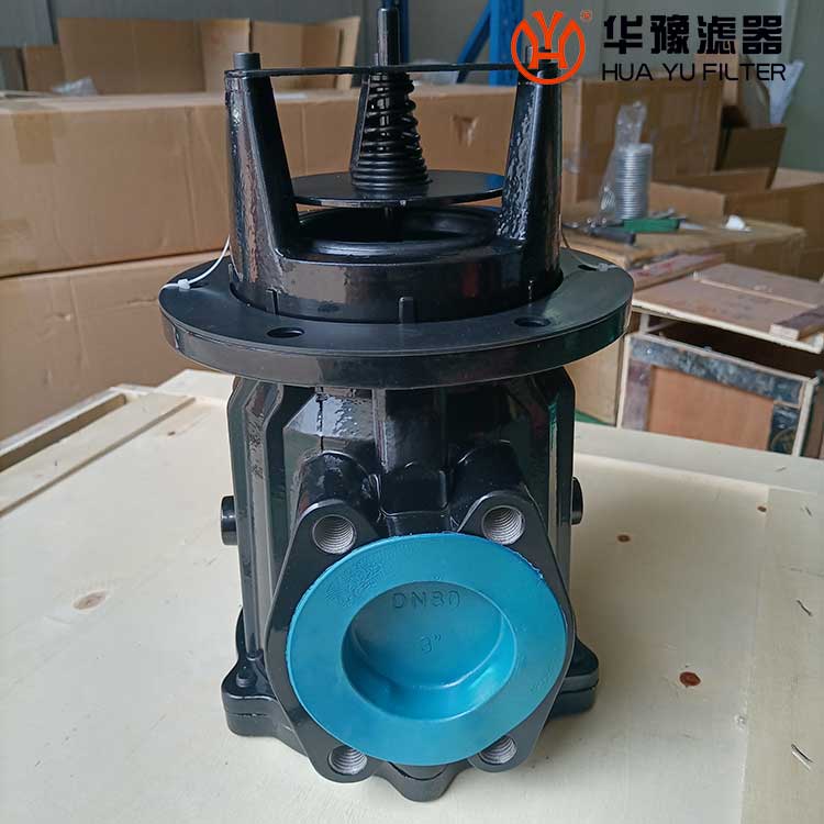 华豫磁性滤油器 cff-510×80 cff系列自封式